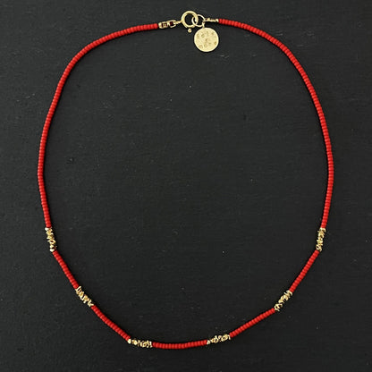 שרשרת זהב ואדום- ברזיל