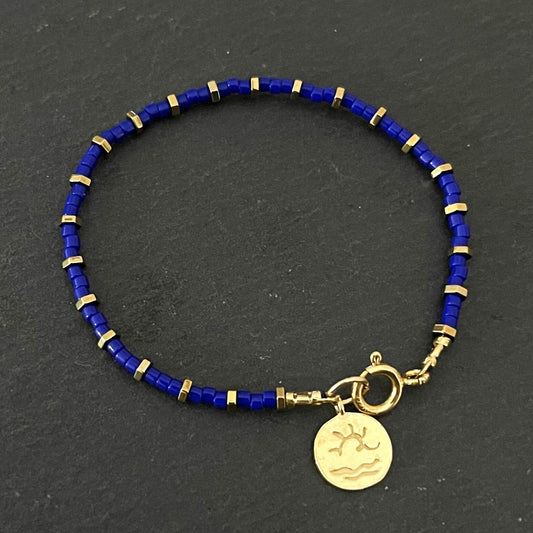 צמיד זהב וכחול- ברזיל