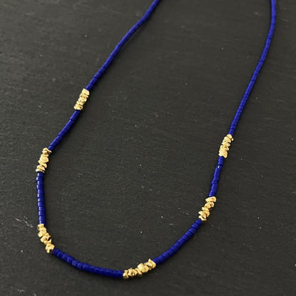 שרשרת זהב וכחול- ברזיל
