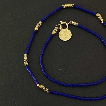 שרשרת זהב וכחול- ברזיל
