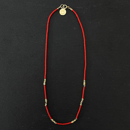 שרשרת זהב ואדום- ברזיל